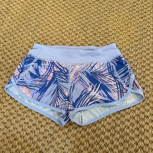 Size 12 2.5 inch palm print ivivva shorts